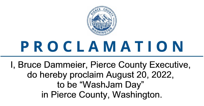 Pierce County Executive Bruce Dammeier Declares August 20, 2022  to be 